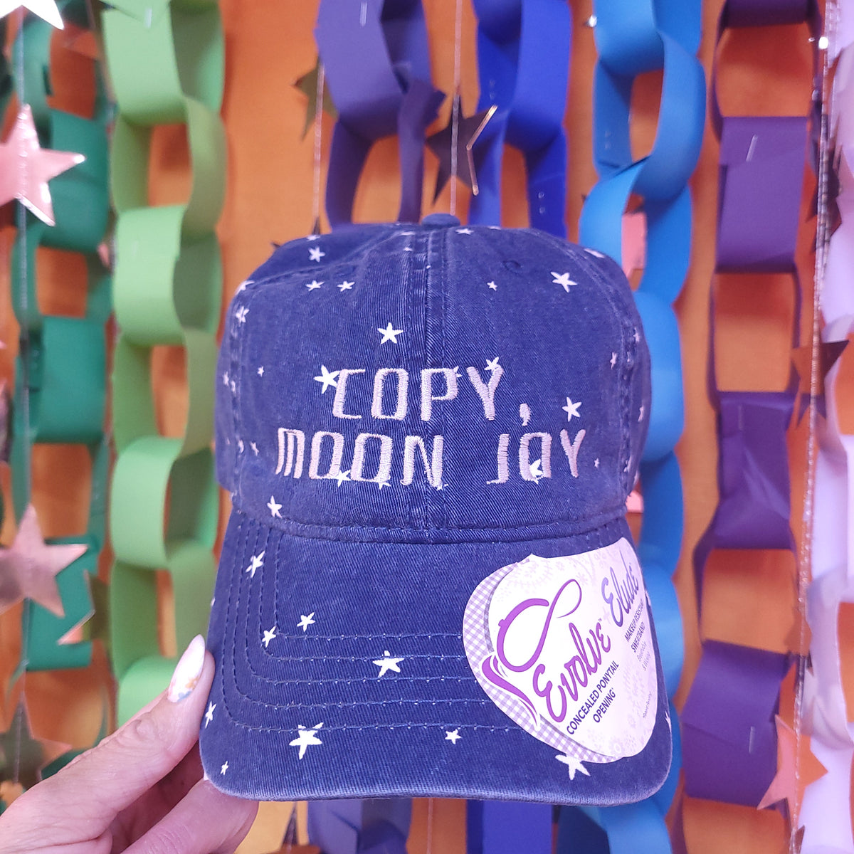 Copy, Moon Joy Embroidered Hat
