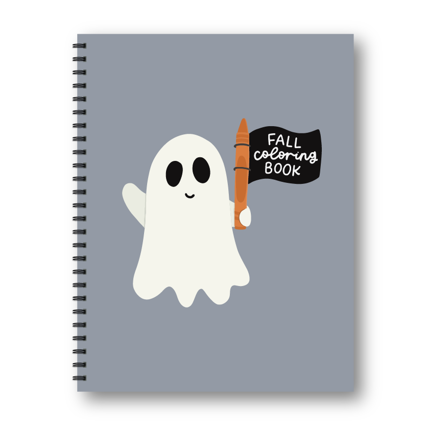 Fall Coloring Book | Simple Adult Coloring Book