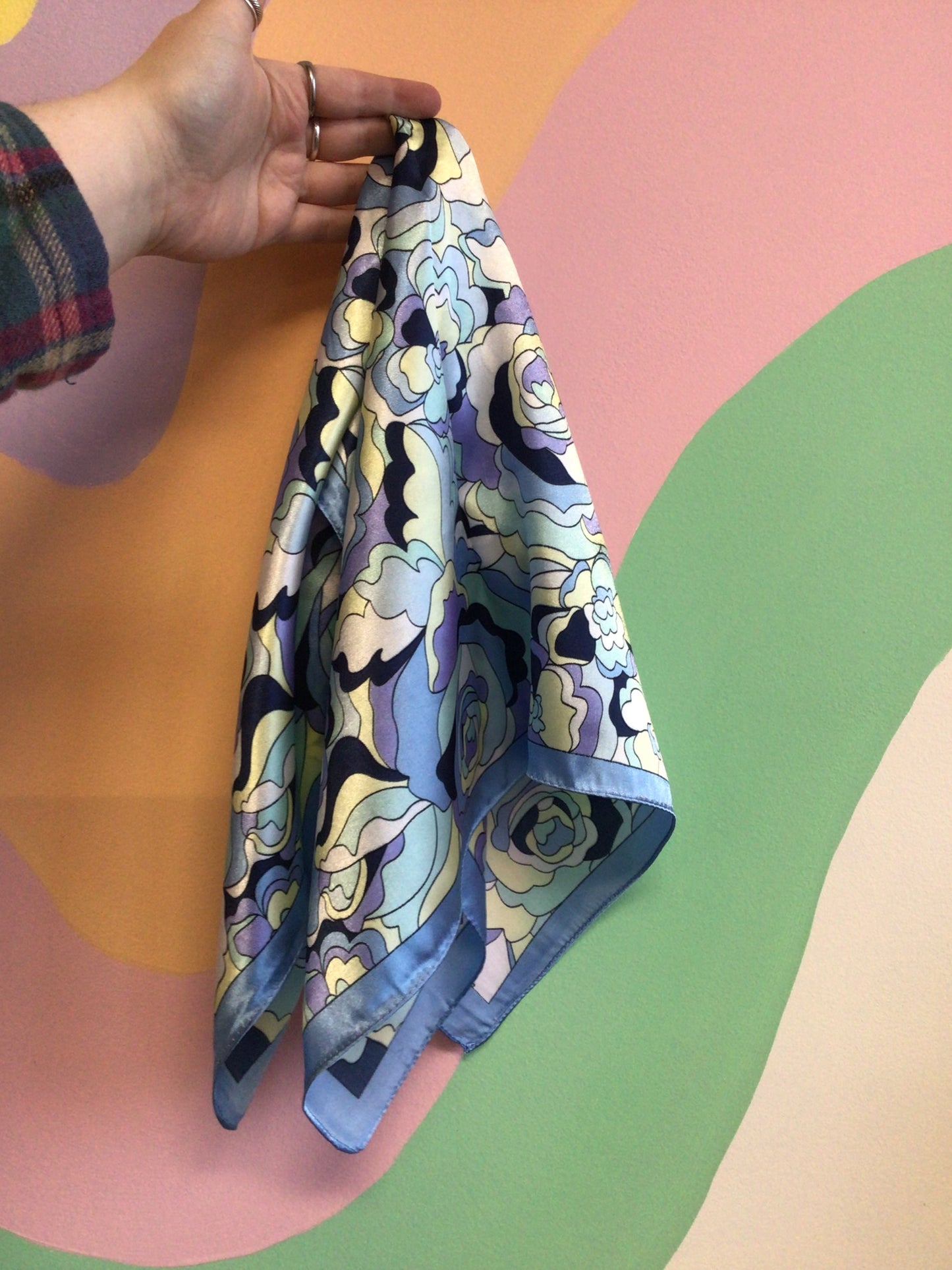 Groovy Silk Poly Blend Bandana