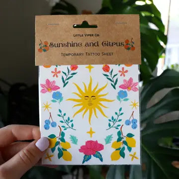 Temporary Tattoo Sheet