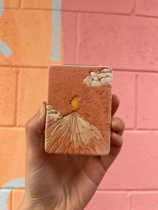 Mountainside Compact Mirror