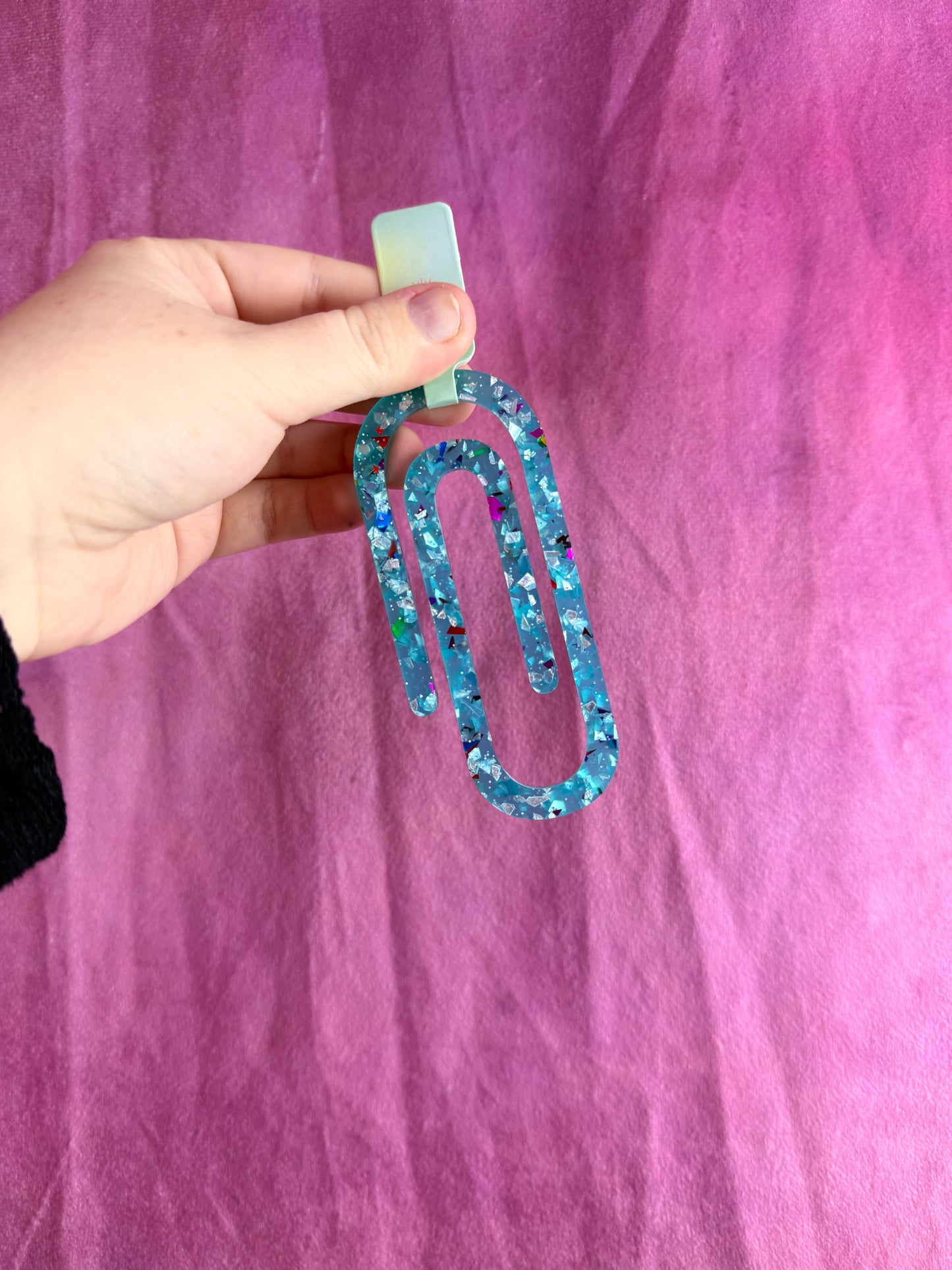 Colorful Jumbo Paperclips