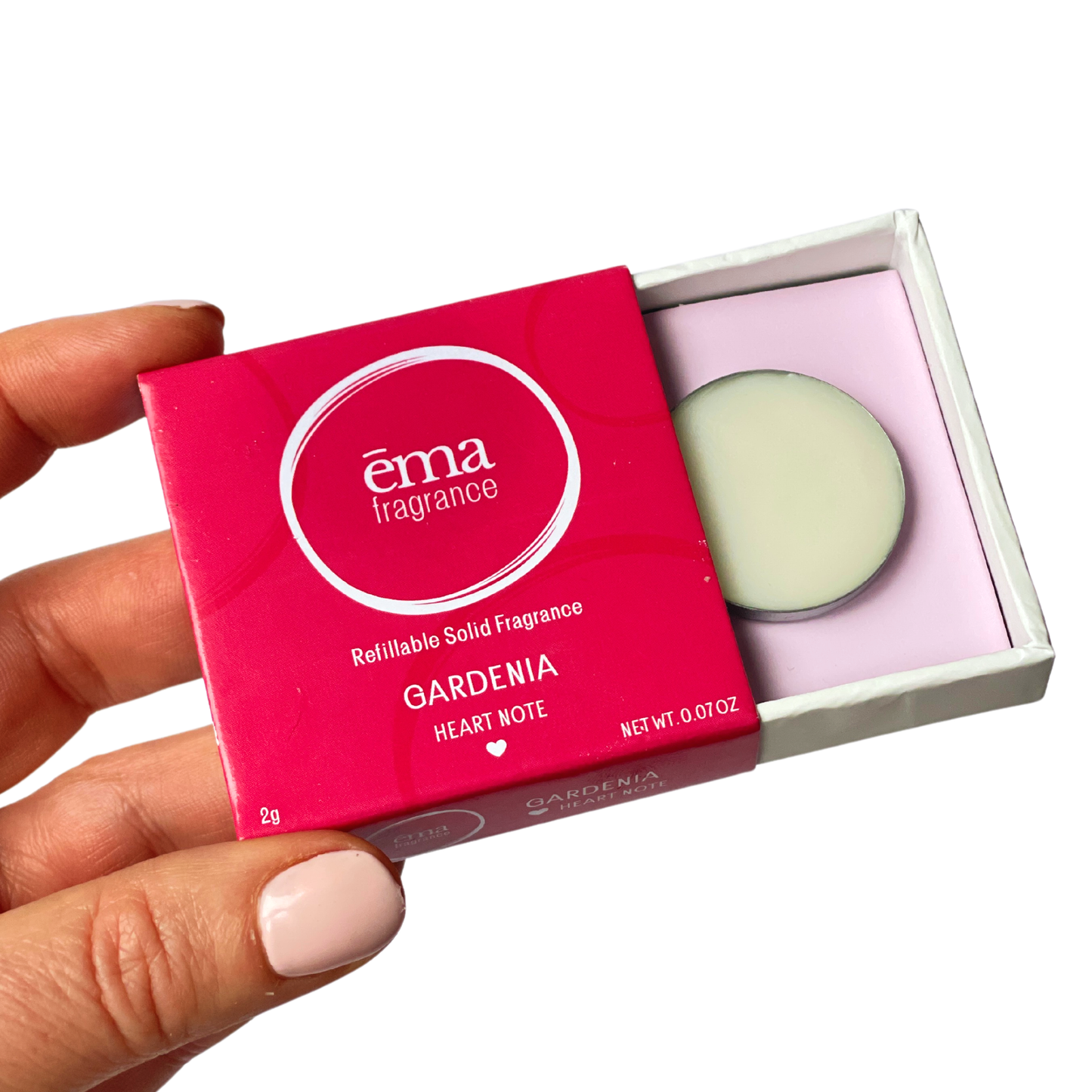 Gardenia Solid Perfume Pod | Clean Refillable Fragrance