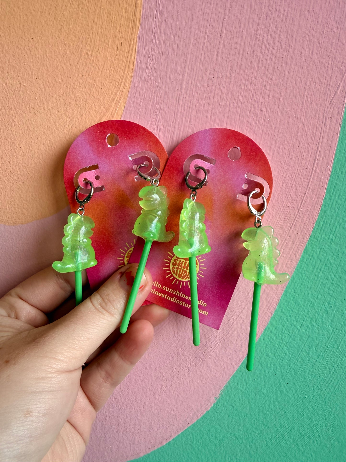 Dino Lolli Dangle Earrings