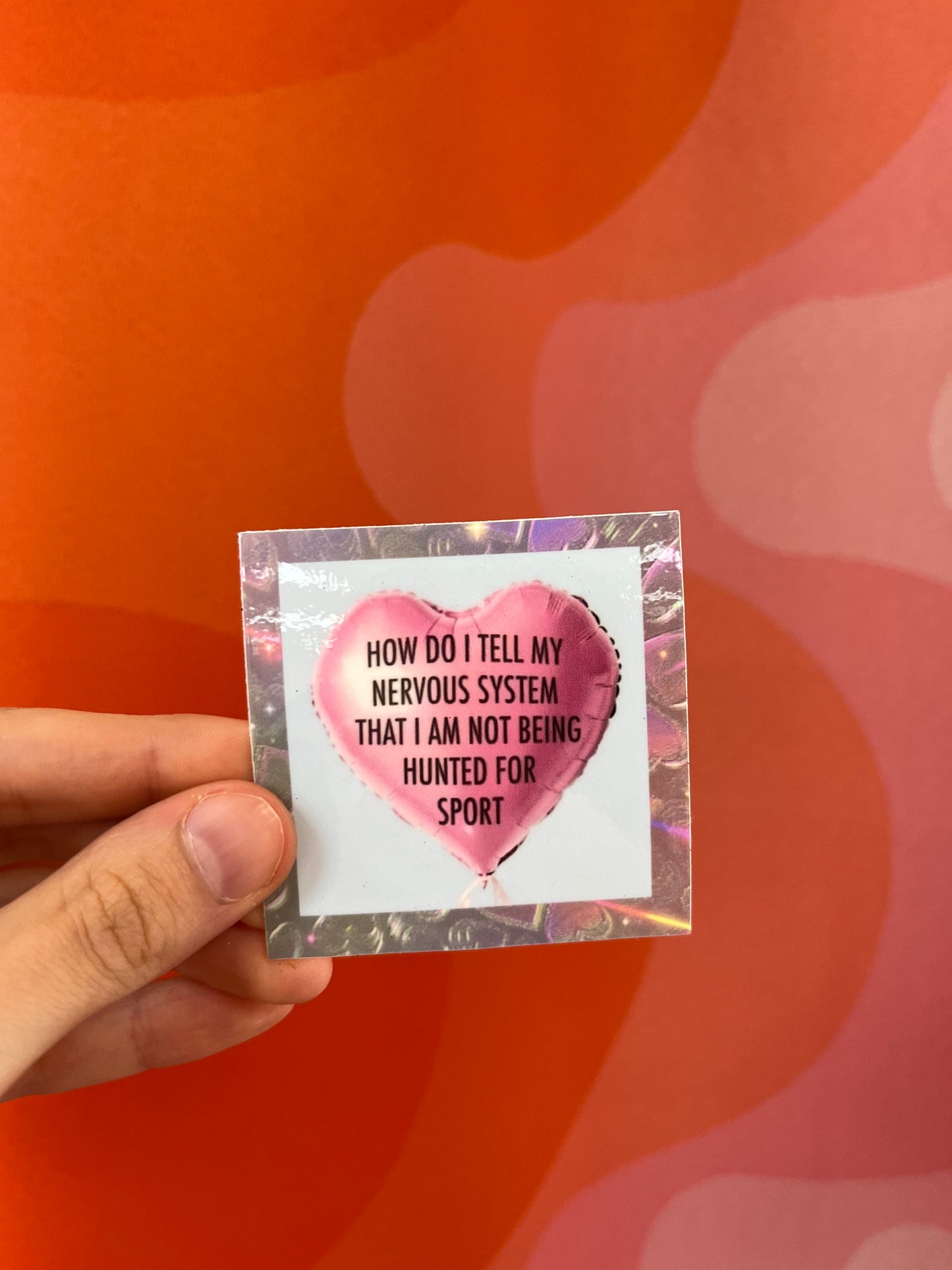 Nervous System Heart Sticker