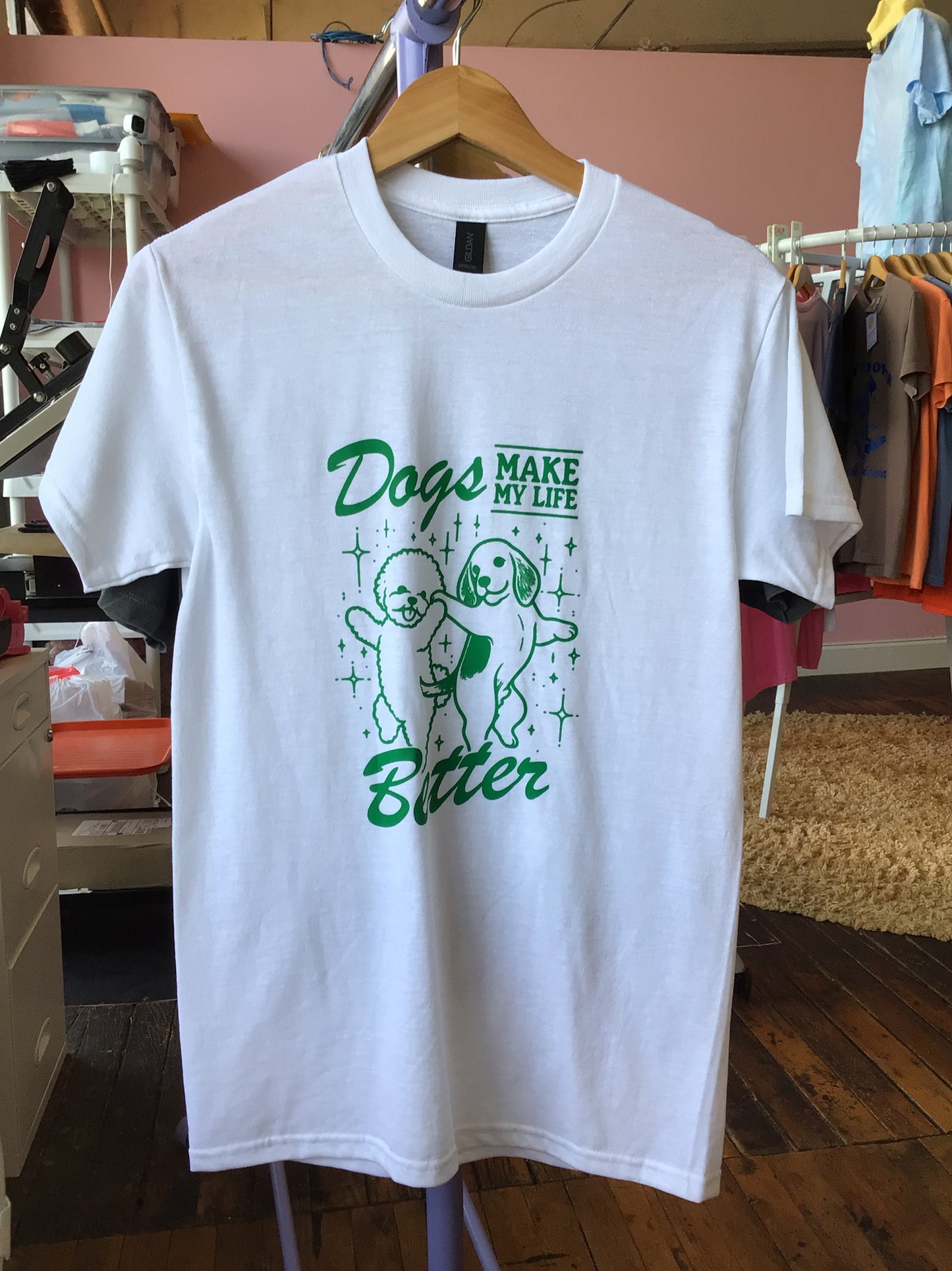 Dogs Make My Life Better Shirt