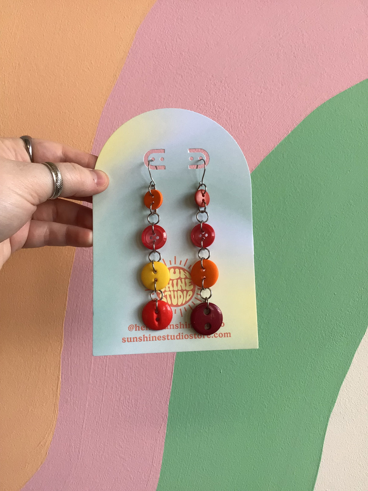 Button Baby Dangles