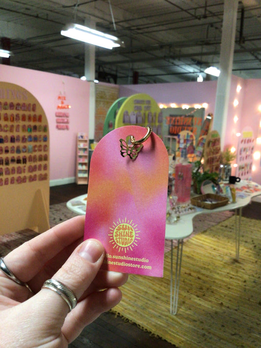 Mix & Match Titanium Charm Earrings