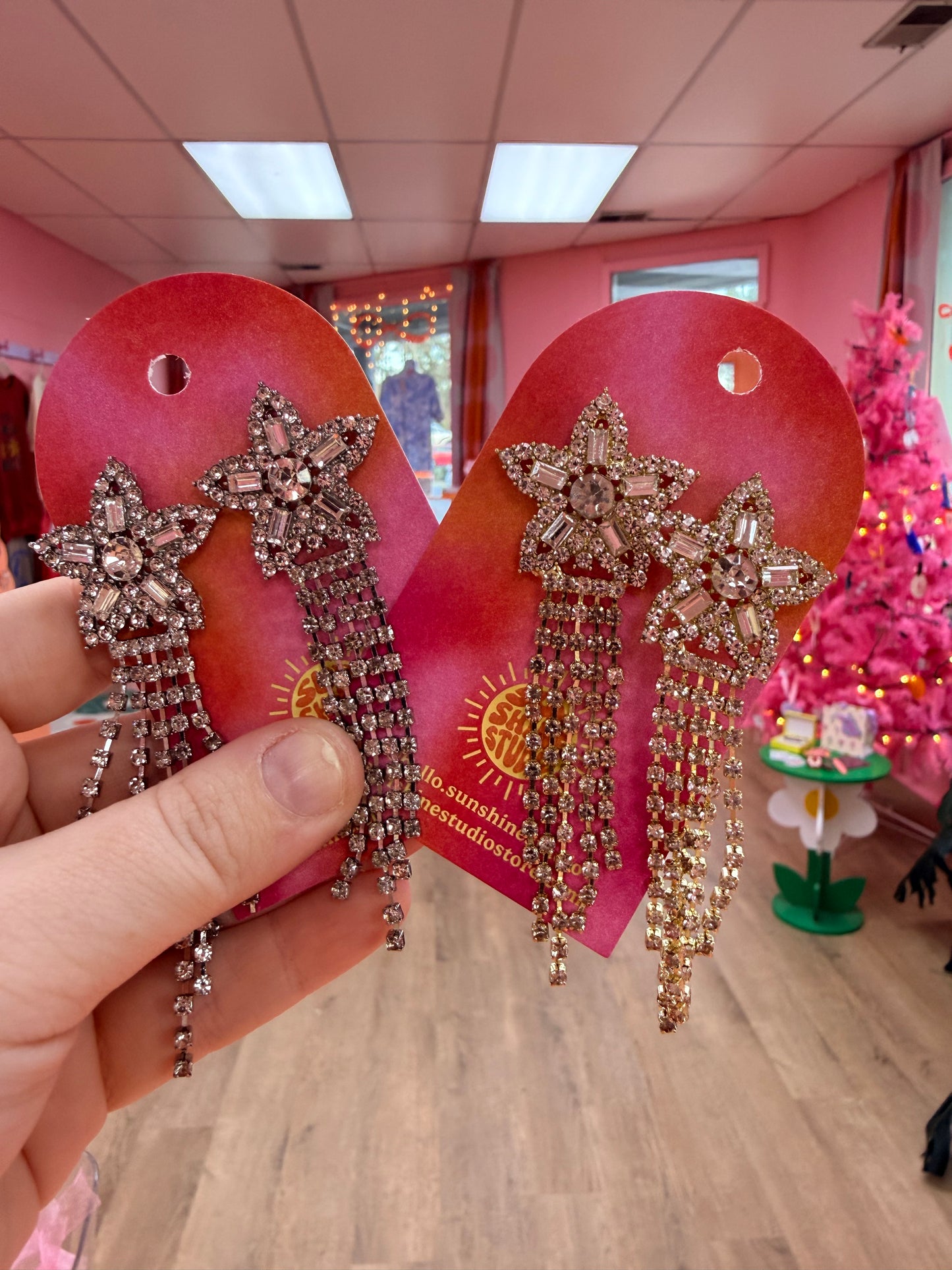 Sparkle Statement Earrings