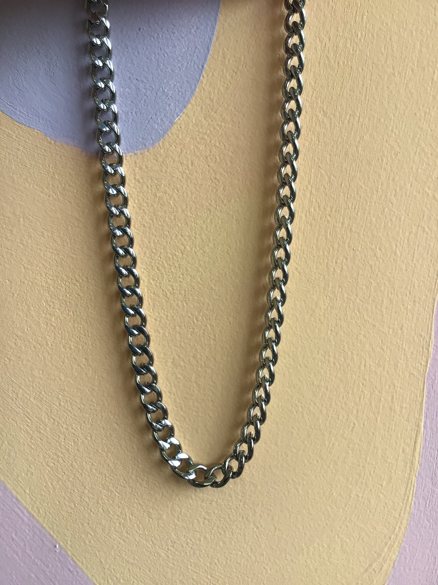 Titanium Cuban Chain Necklace