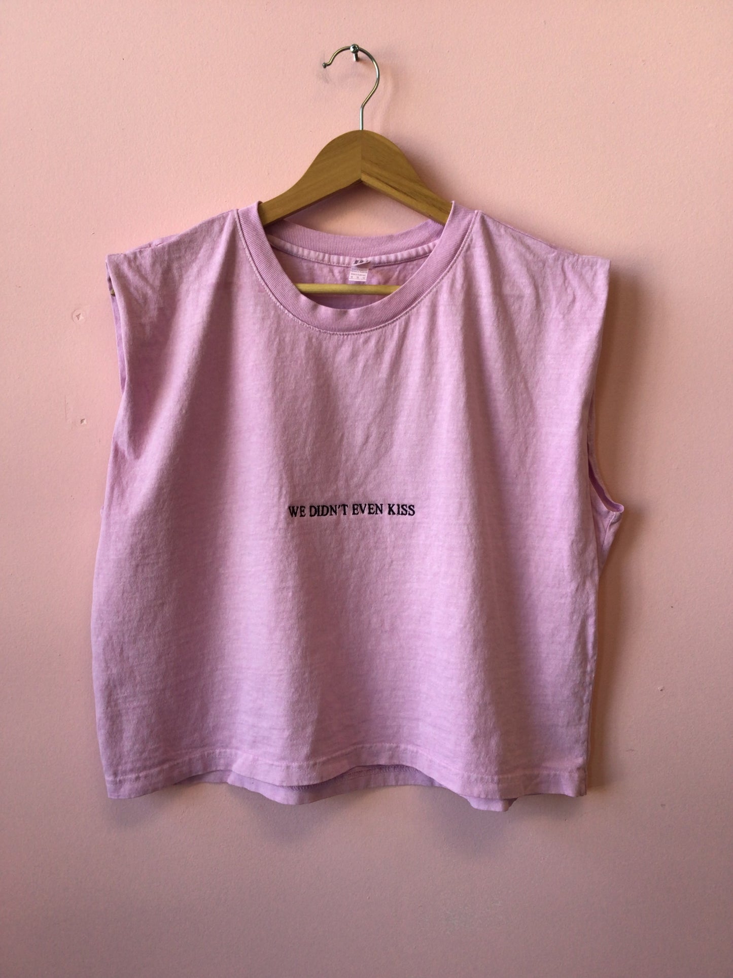 "We didn't even kiss" Heated Rivalry Embroidered Top