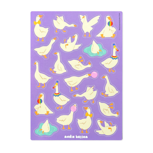 Silly Goose 5x7 Sticker Sheet