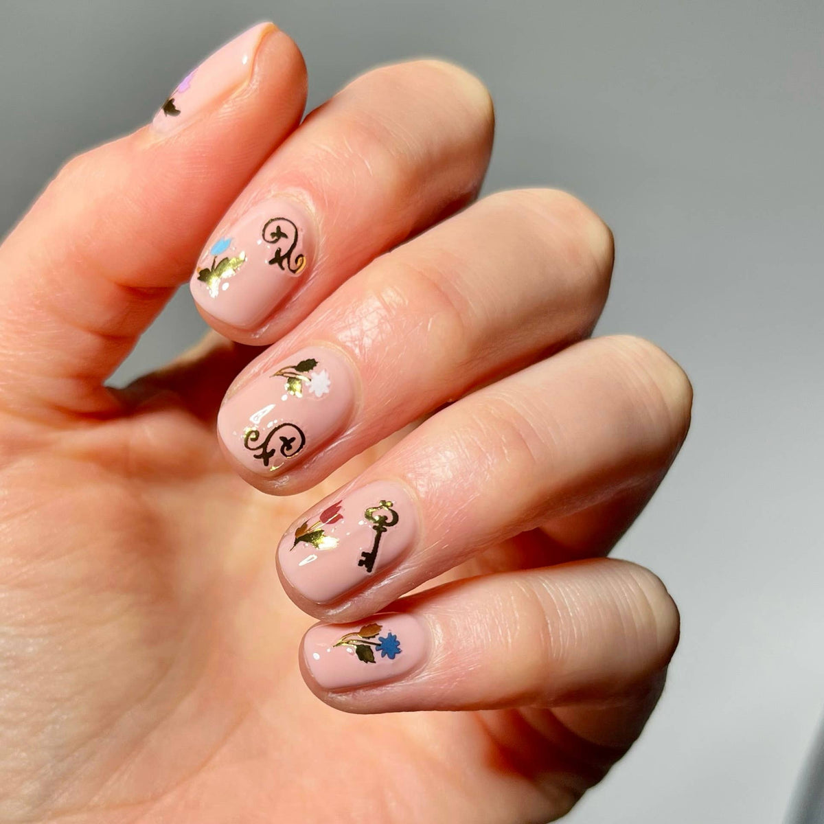 Nail Art Stickers - APRIL SHOWERS