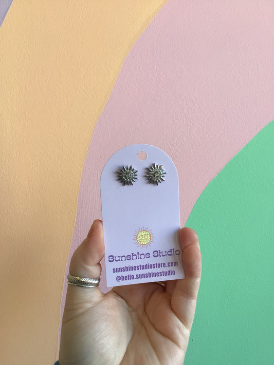 Sparkly Sun Studs