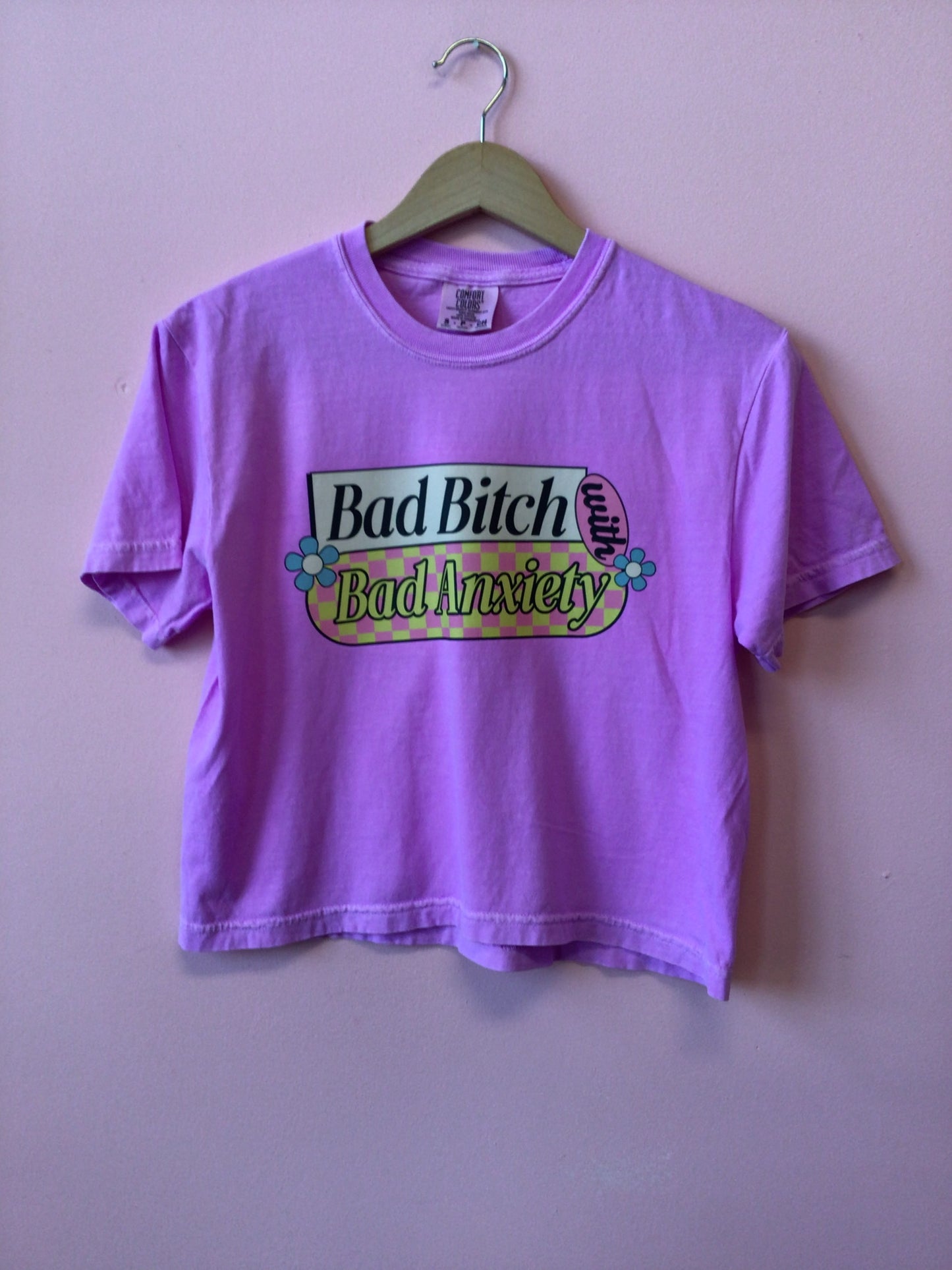 “Bad Bitch with Bad Anxiety” Shirt and Crewneck