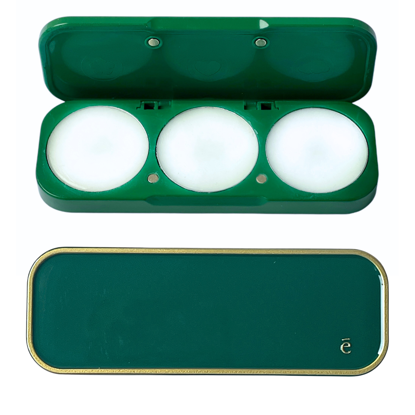 Ibiza Jade Green Refillable Compact - ēma 