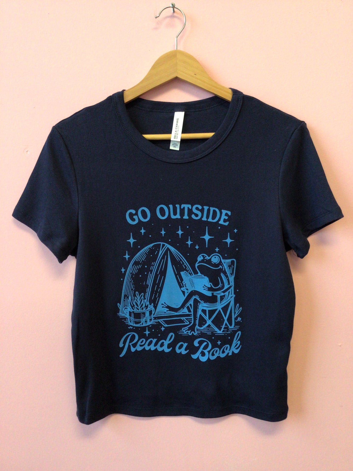 “Go Outside, Read A Book” Shirt