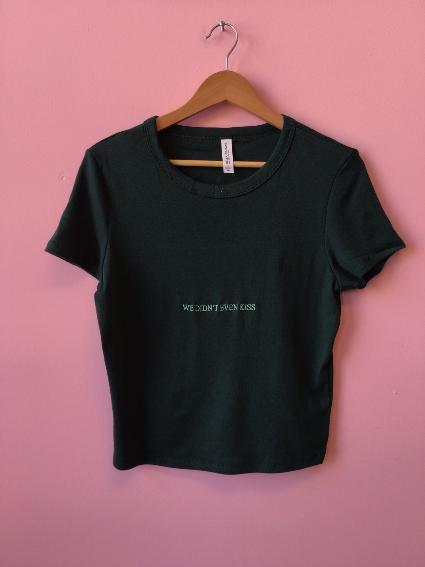 "We didn't even kiss" Heated Rivalry Embroidered Top