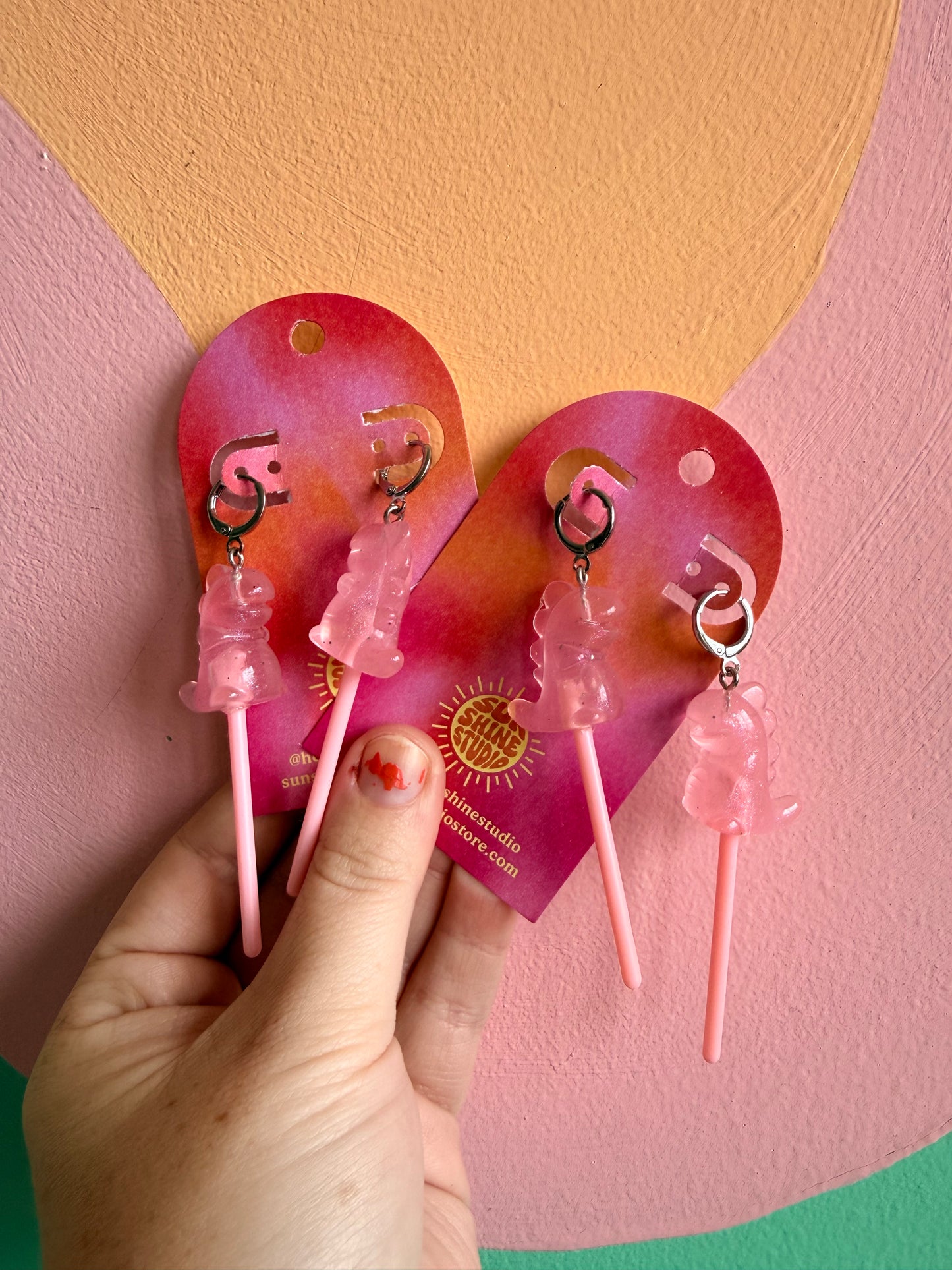 Dino Lolli Dangle Earrings