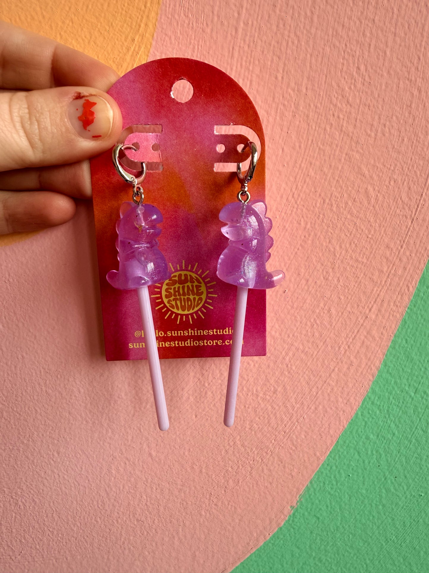 Dino Lolli Dangle Earrings