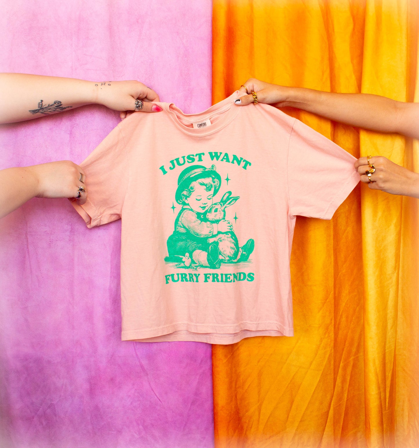 I Just Want Furry Friends-Shirt