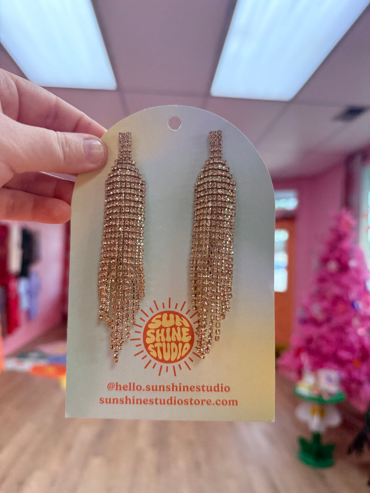 Sparkle Statement Earrings