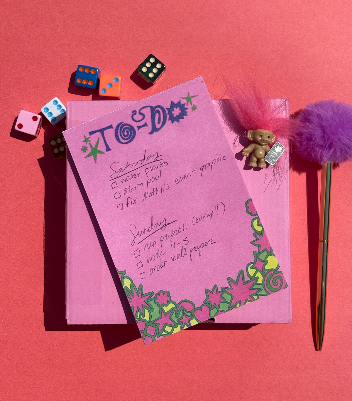 MEMO PAD - To Do