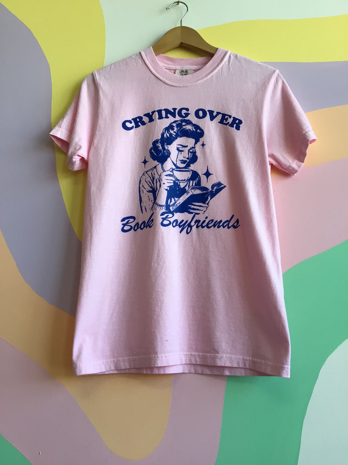 Crying Over Book Boyfriends T-Shirt