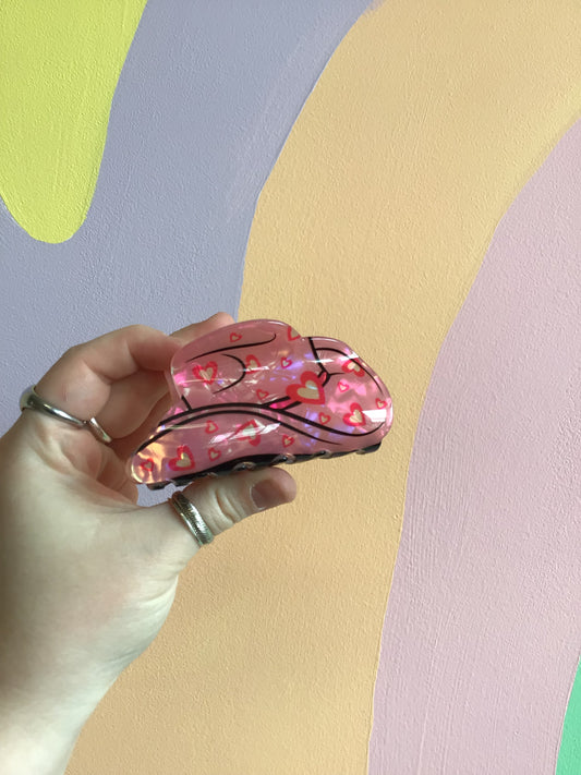 Cowgirl Hat Hair Claw