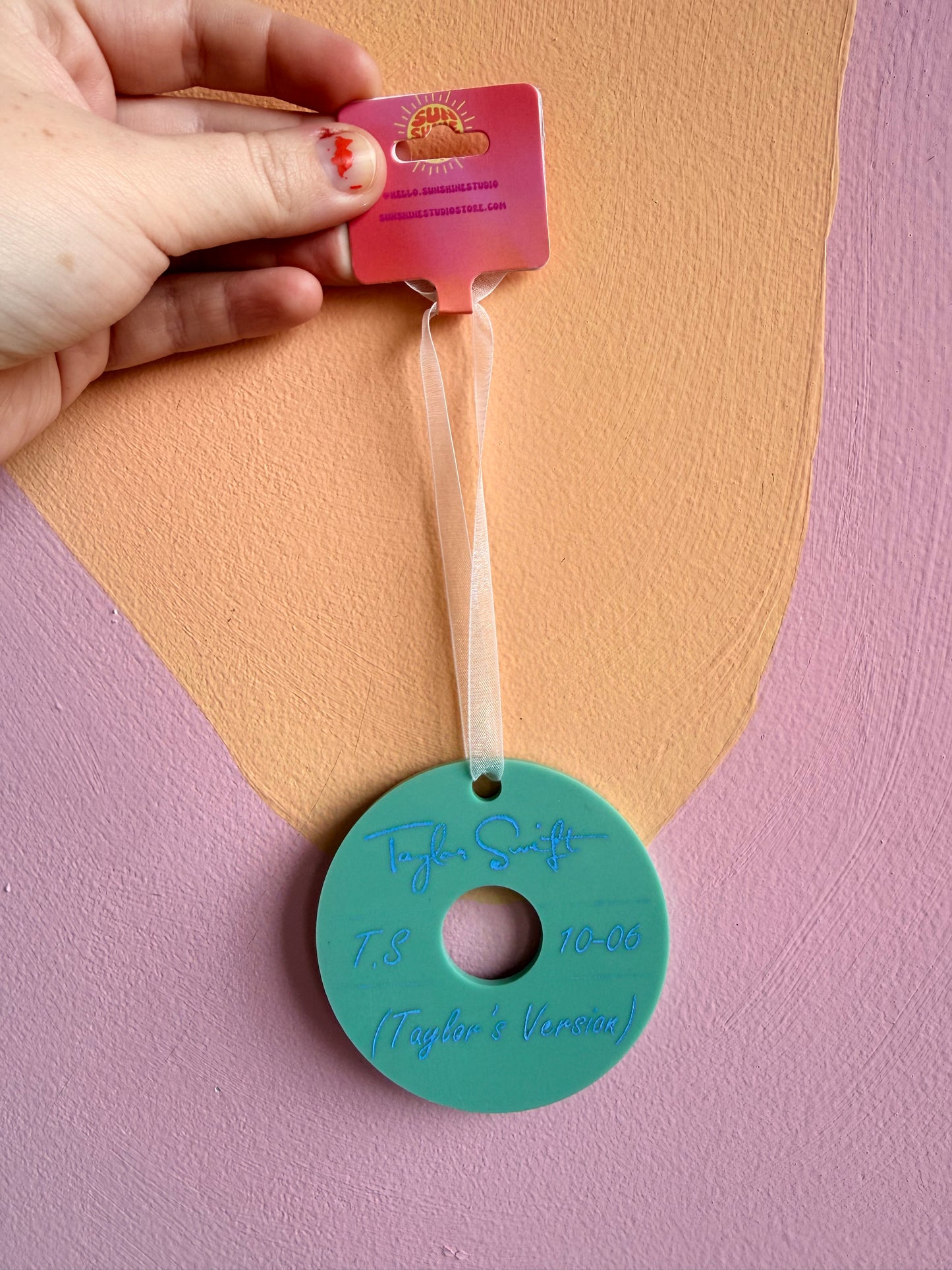 DEBUT Taylor Swift Album Ornament