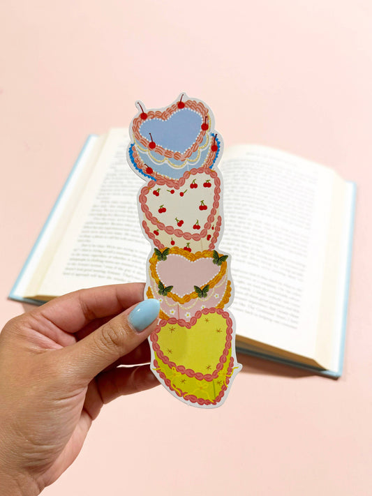 Cake Stack Die Cut Bookmark