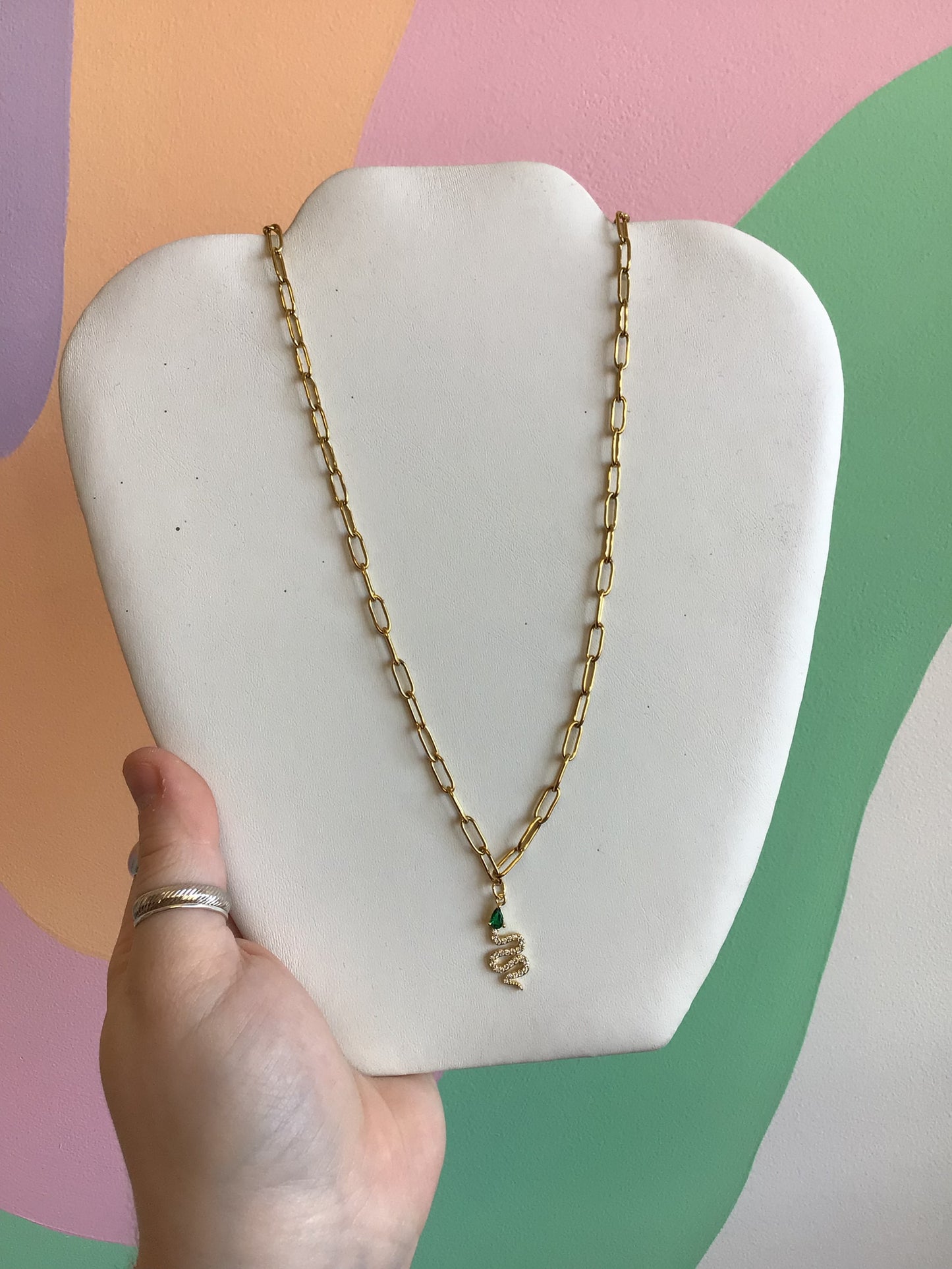 Single Charm Titanium Necklaces
