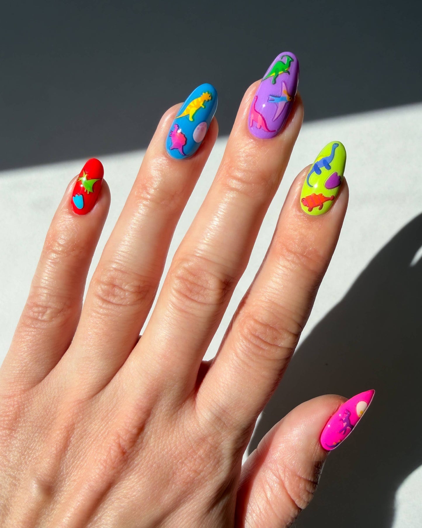 Nail Art Stickers - DINOS