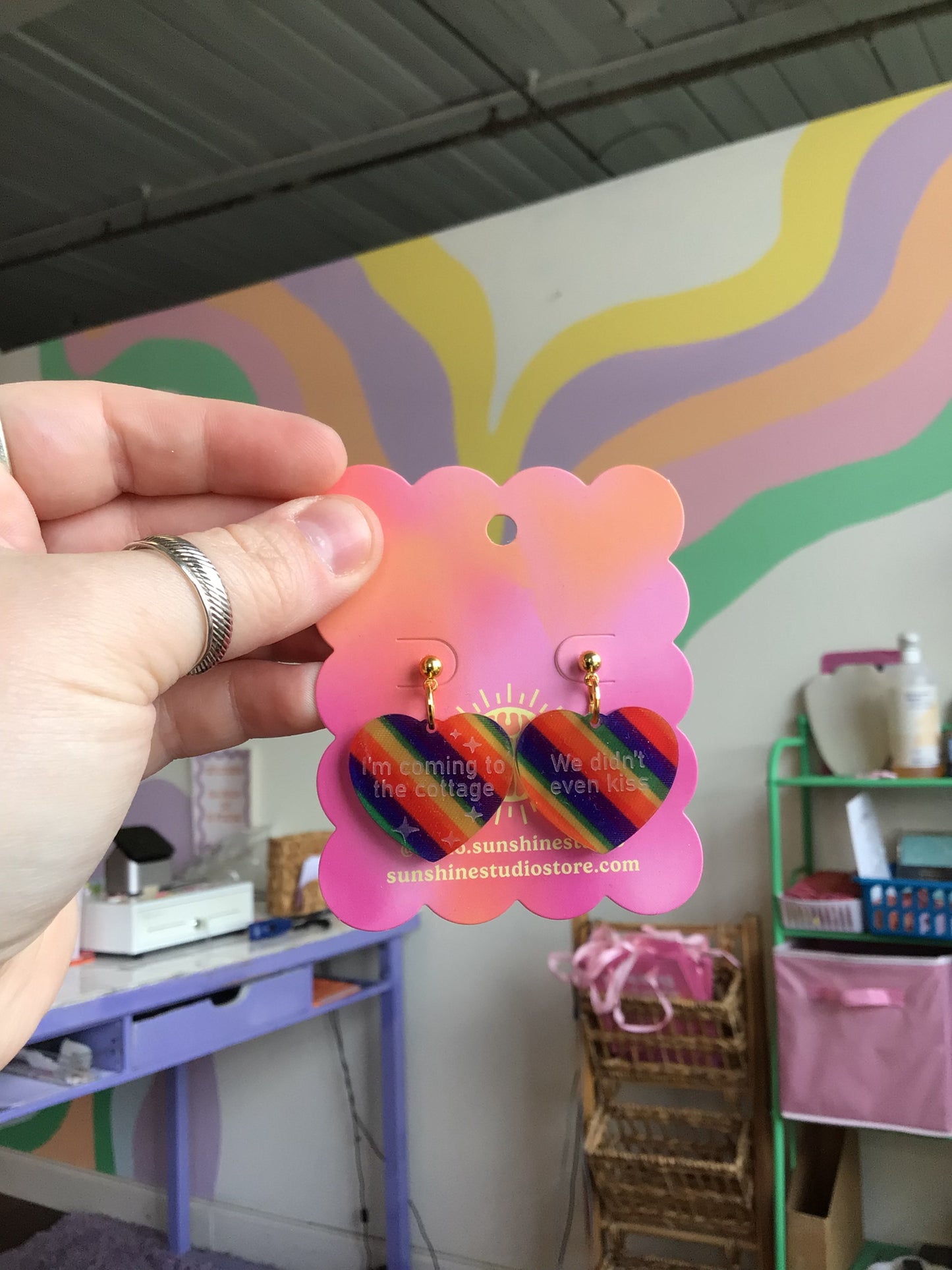 Oopsie HR Quote Earrings
