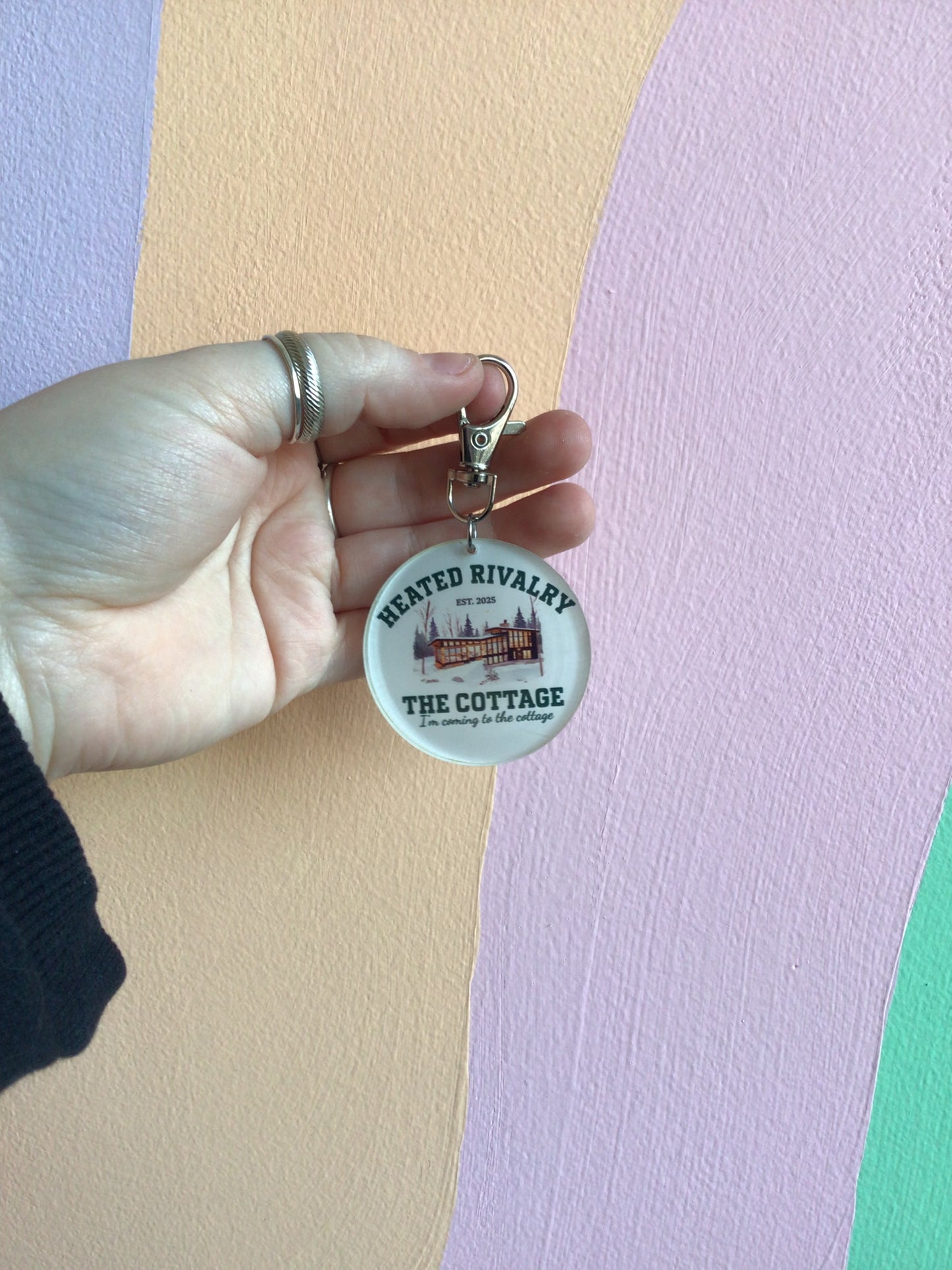 Heated Rivalry Large Acrylic Keychains