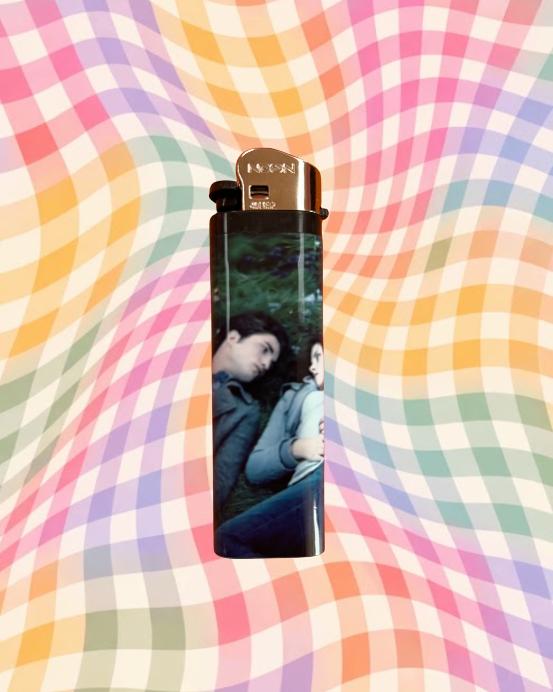Edward and Bella Laying In The Grass Lighter
