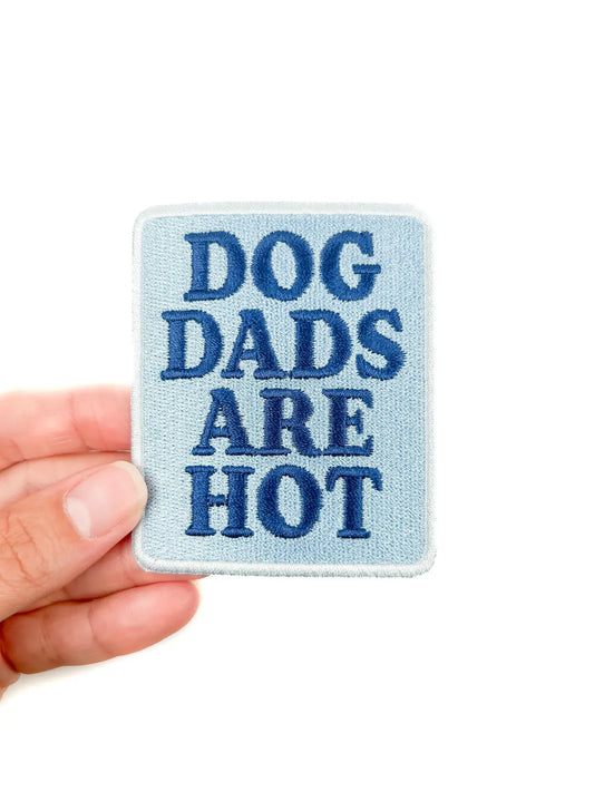 Dog Dads Are Hot Patch – Funny Iron On Patch for Dog Lovers