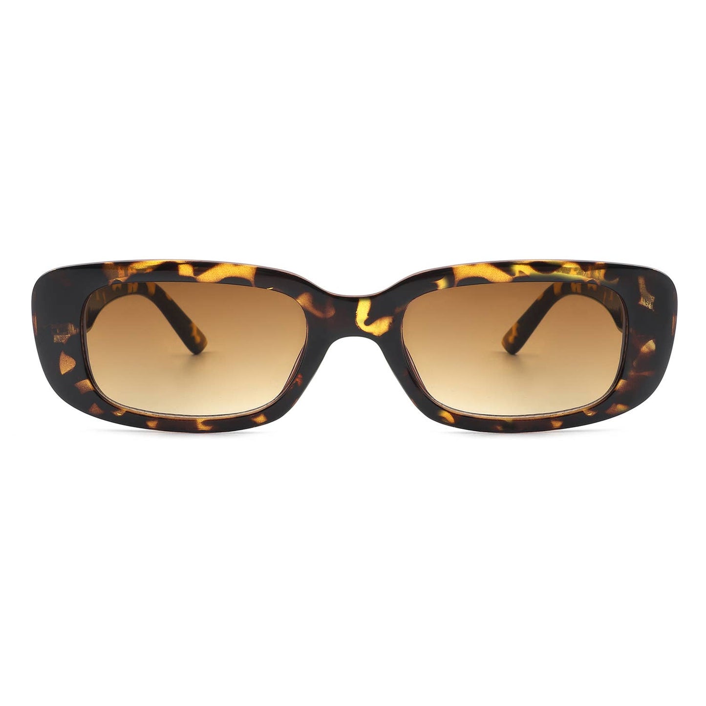 Rectangle Narrow Fashion Vintage Slim Retro Sunglasses: No Packaging