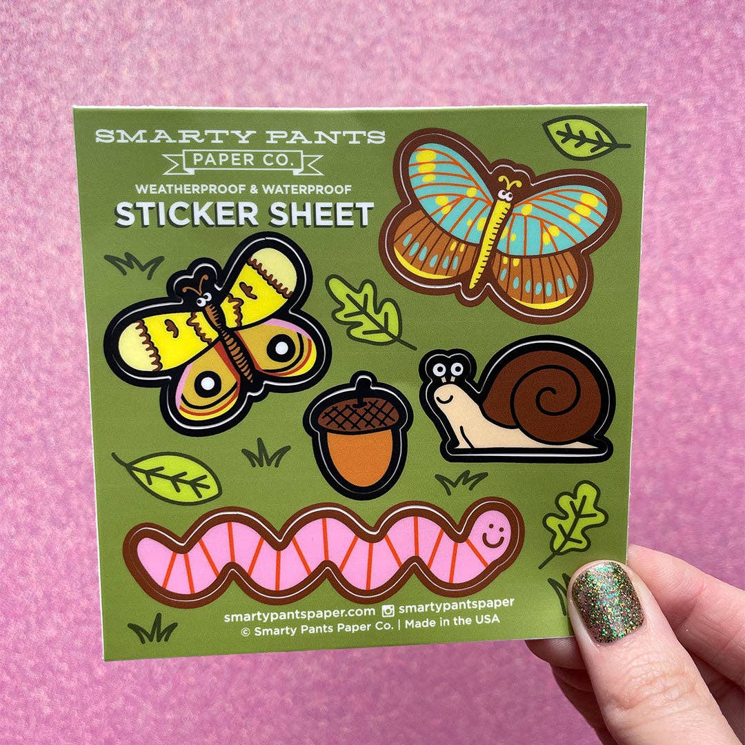Small Friends sticker sheet