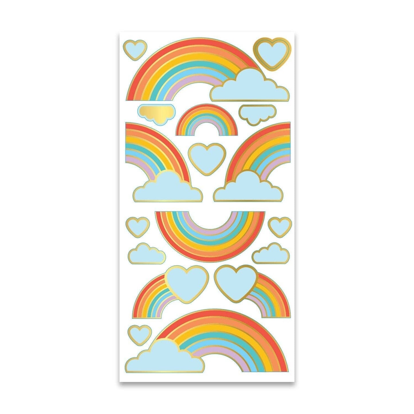 WS-Heavenly Rainbows Stickers On The Roll