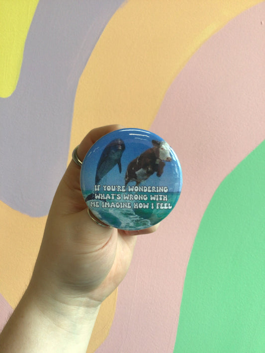 “Imagine How I Feel” Pin