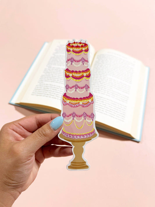 Tiered Cake Die Cut Bookmark