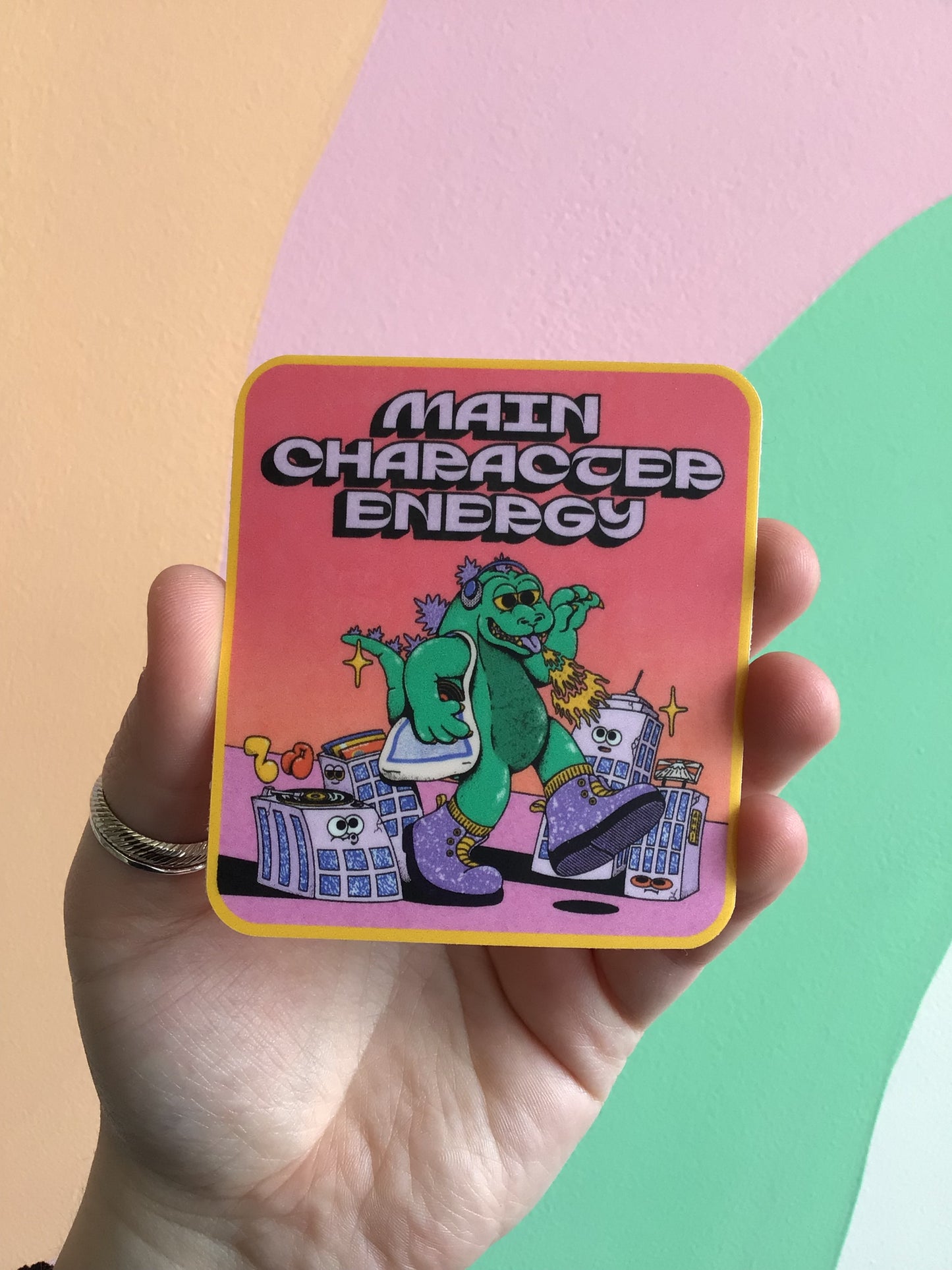 “Main Character Energy” Sticker
