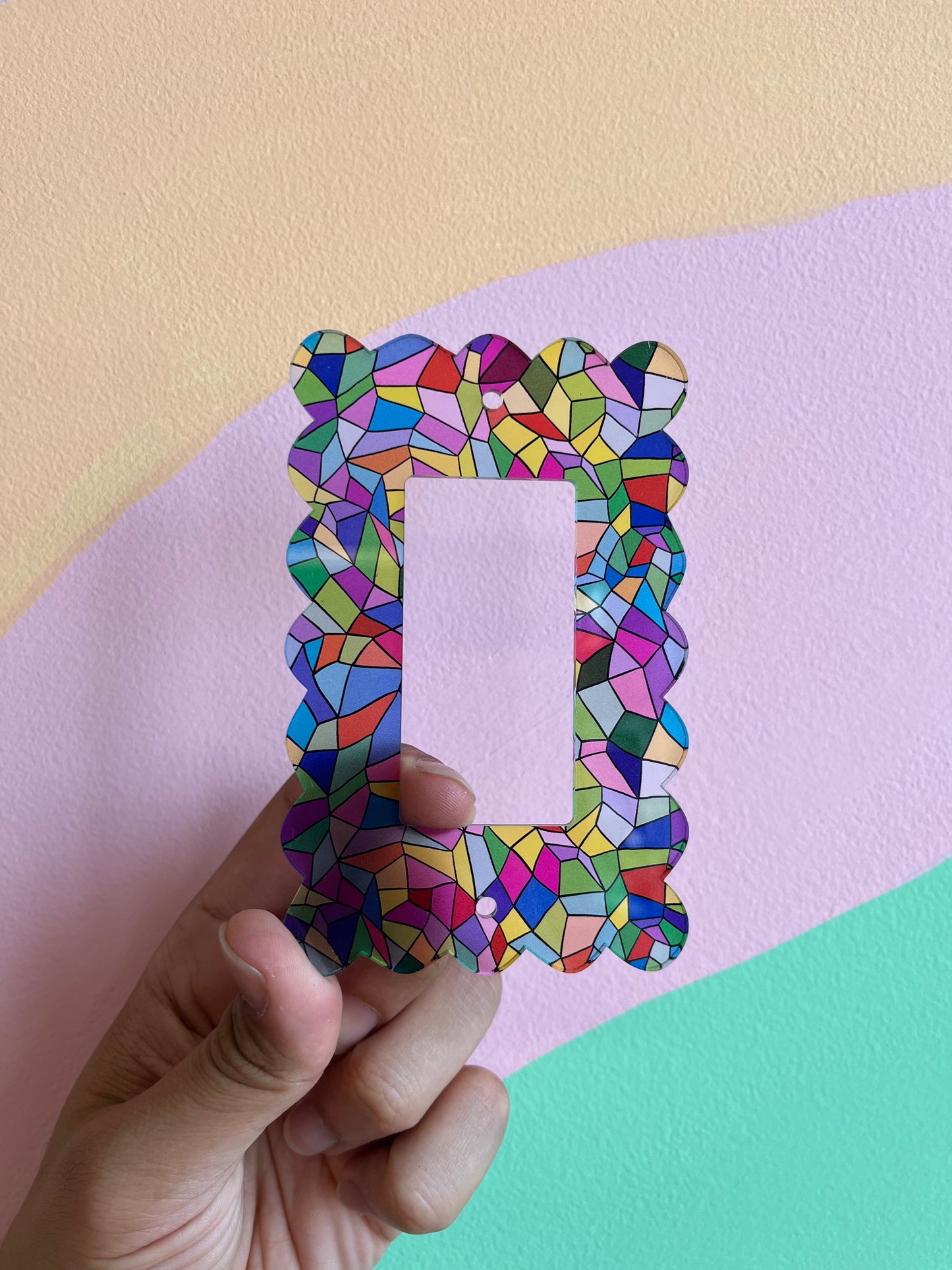 Stained Glass Mosaic Outlet Covers