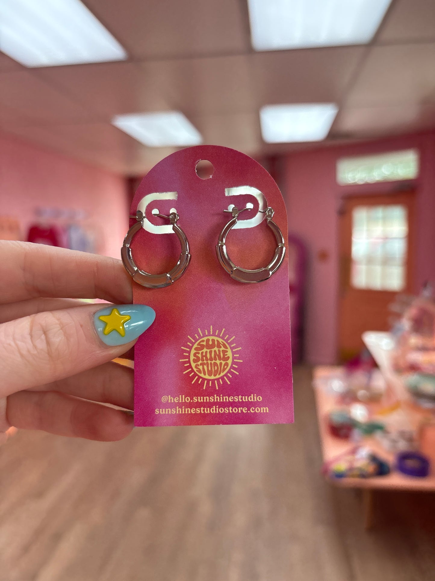 Today’s Special Stainless Steel Hoop Earrings