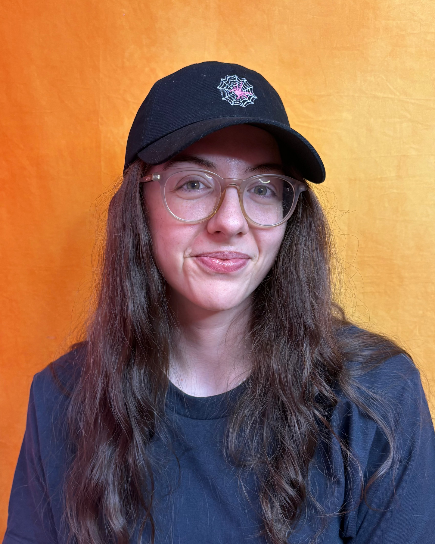 Spider Web Embroidered Hat