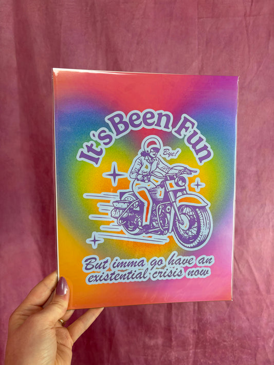 “It’s Been Fun…” Wall Photo