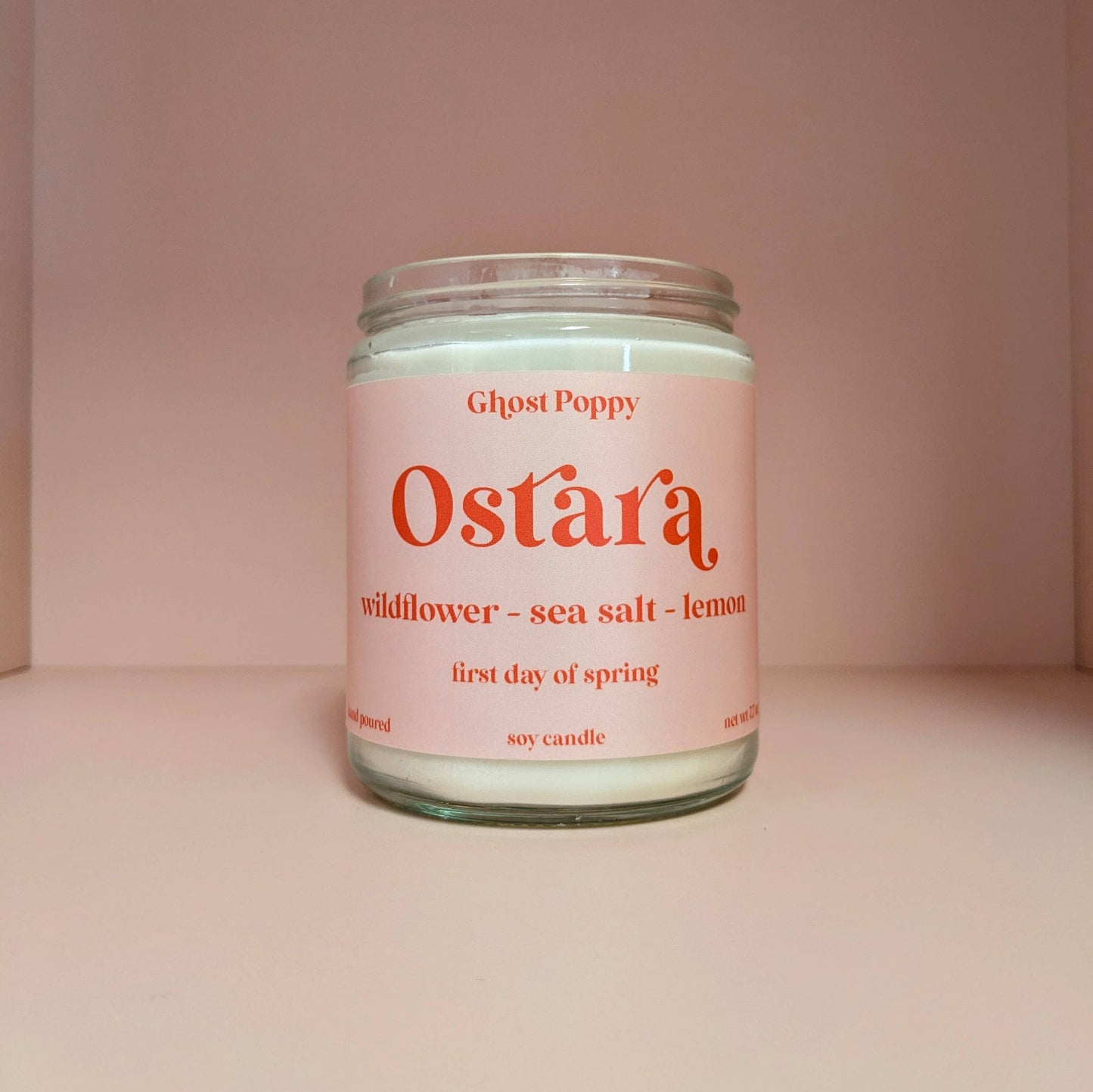 Ostara Spring Candle