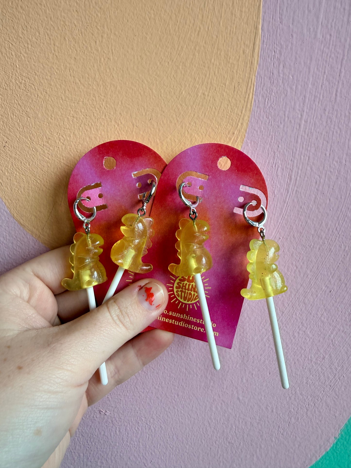 Dino Lolli Dangle Earrings