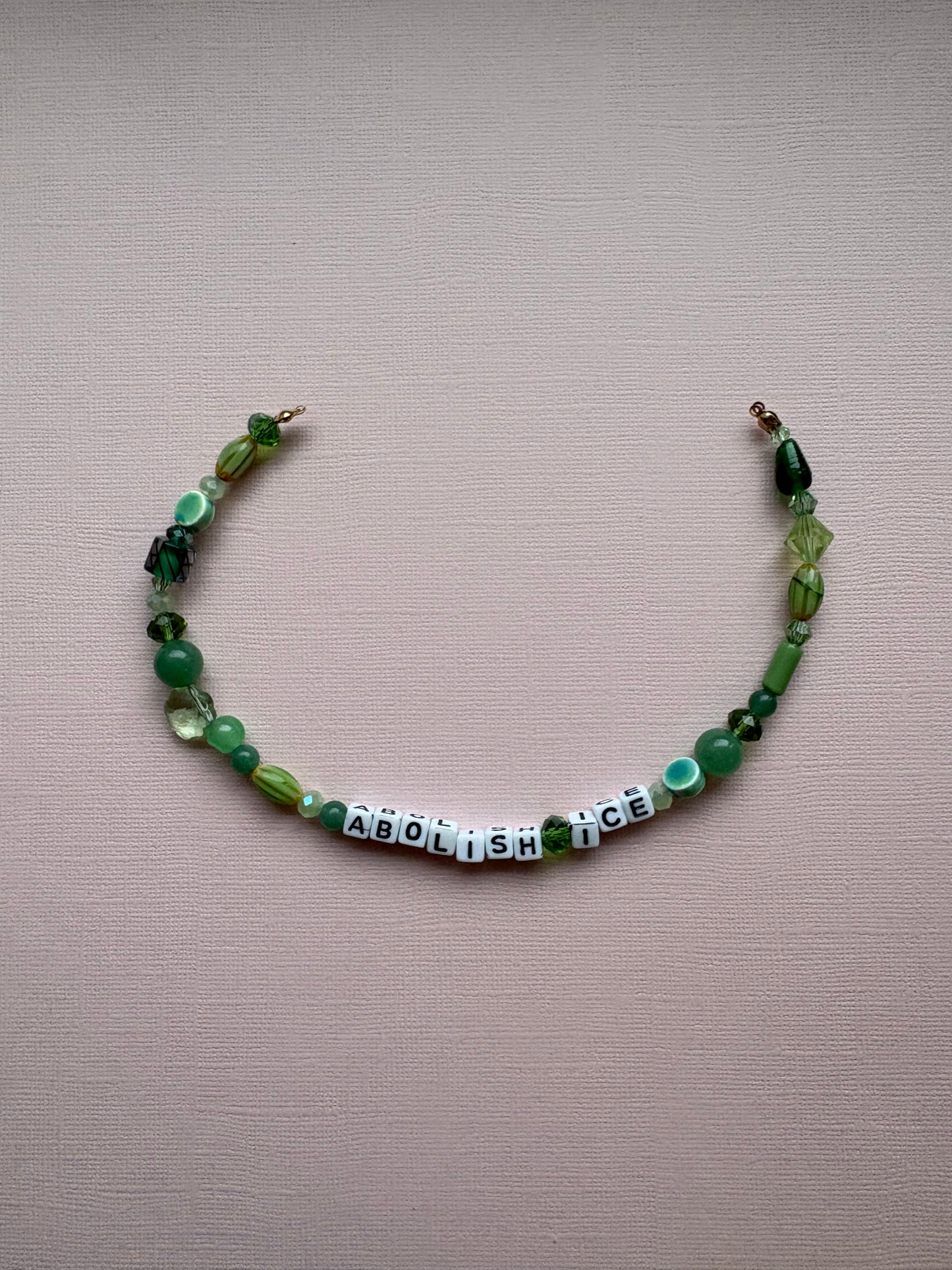 Abolish ICE Green Bag Charm or Phone Charm